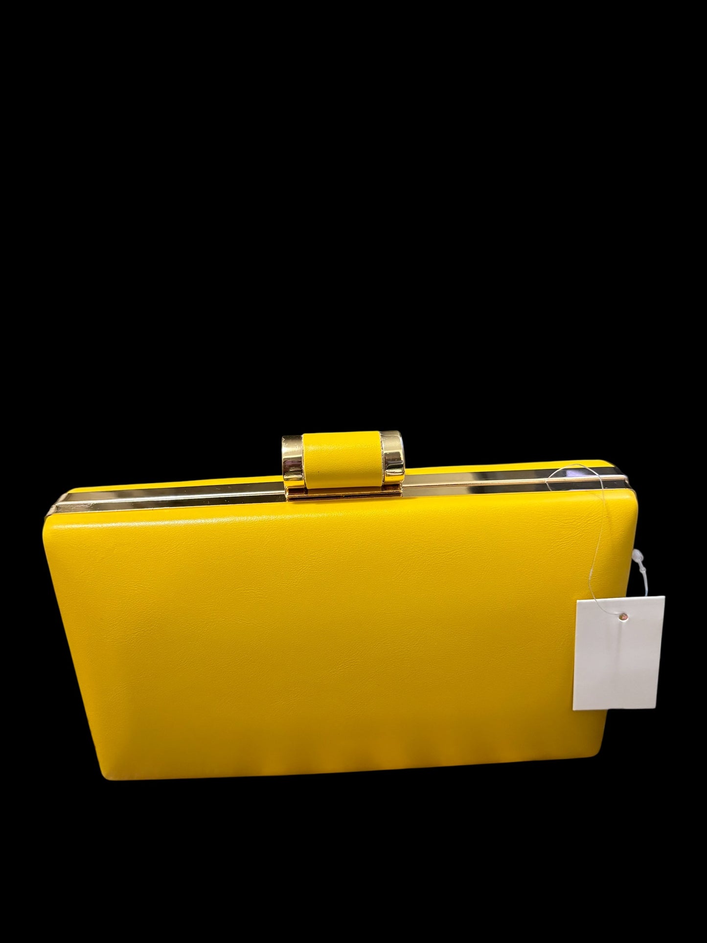 Square Yellow Clutch