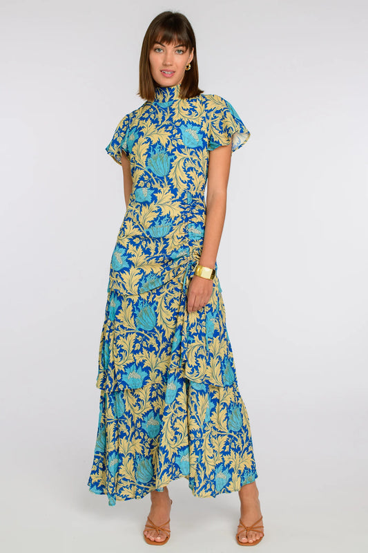 Mackenzie Dress in Damask-Elizabeth the Label