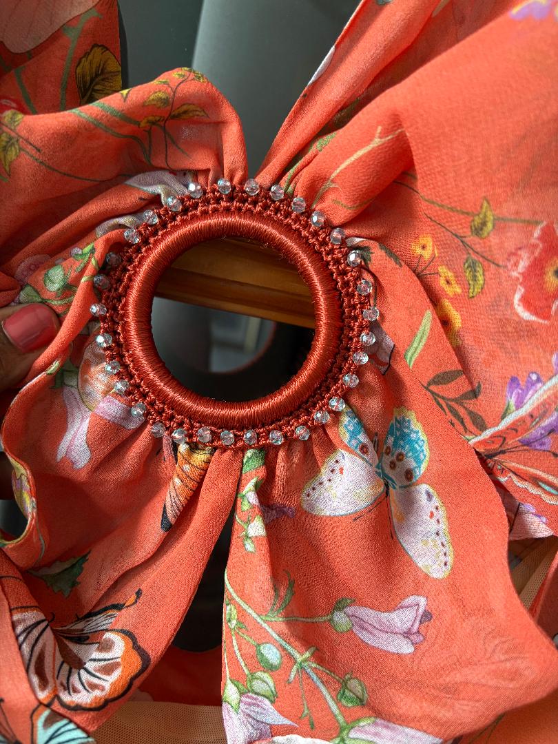 My Beachy Side-Begonia Cut Out Dress