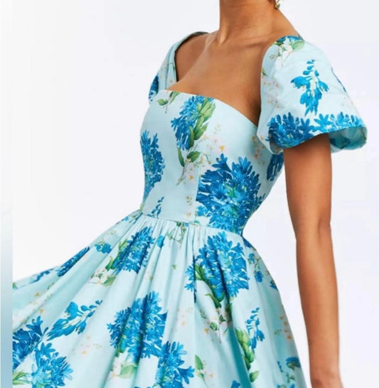 Mestiza New York Odette Floral-Print Convertible Midi-Dress