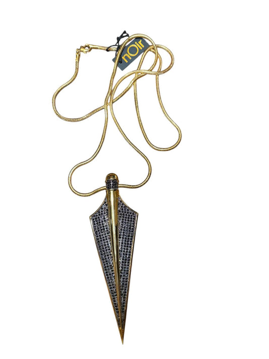 nOir Jewelry-Gold-Plated Onatah Pendant Necklace