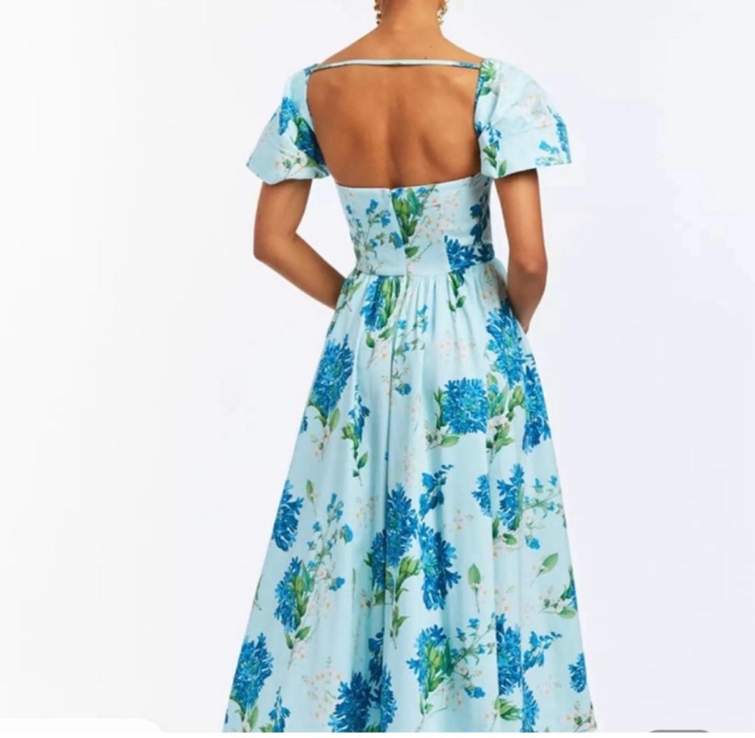 Mestiza New York Odette Floral-Print Convertible Midi-Dress