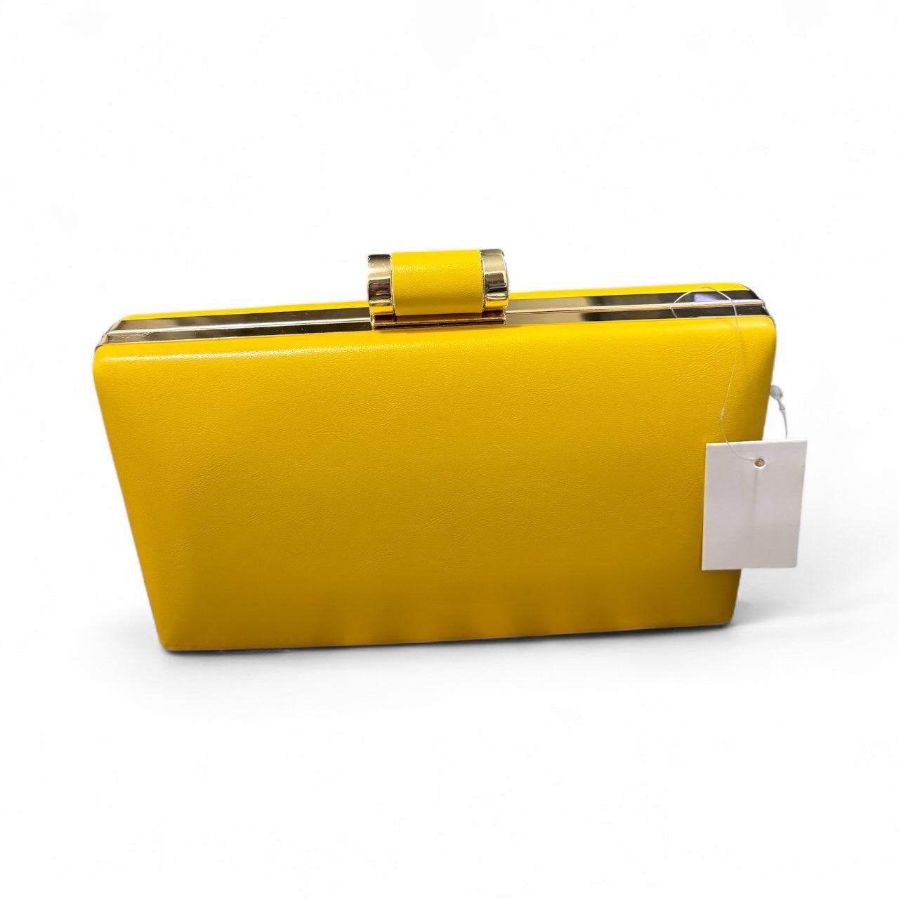Square Yellow Clutch