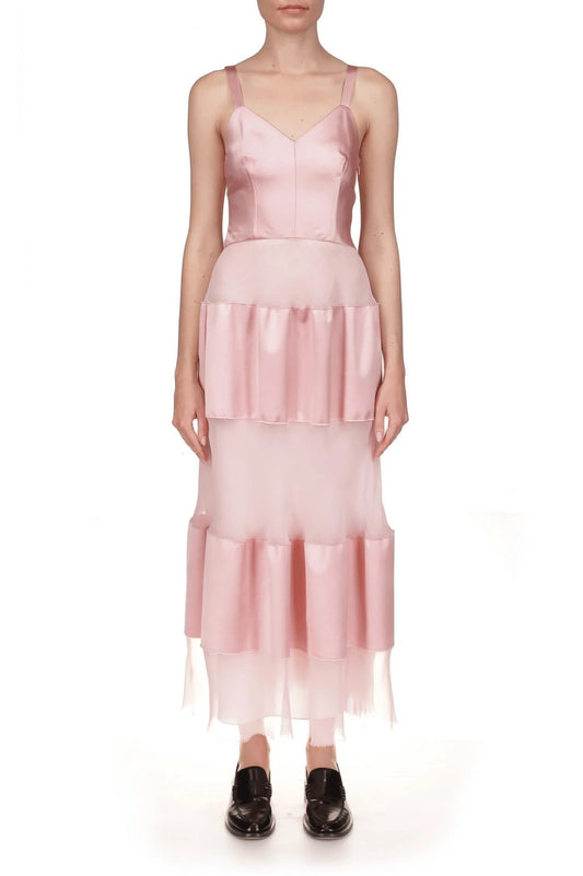 Marina Moscone Bustier Dress